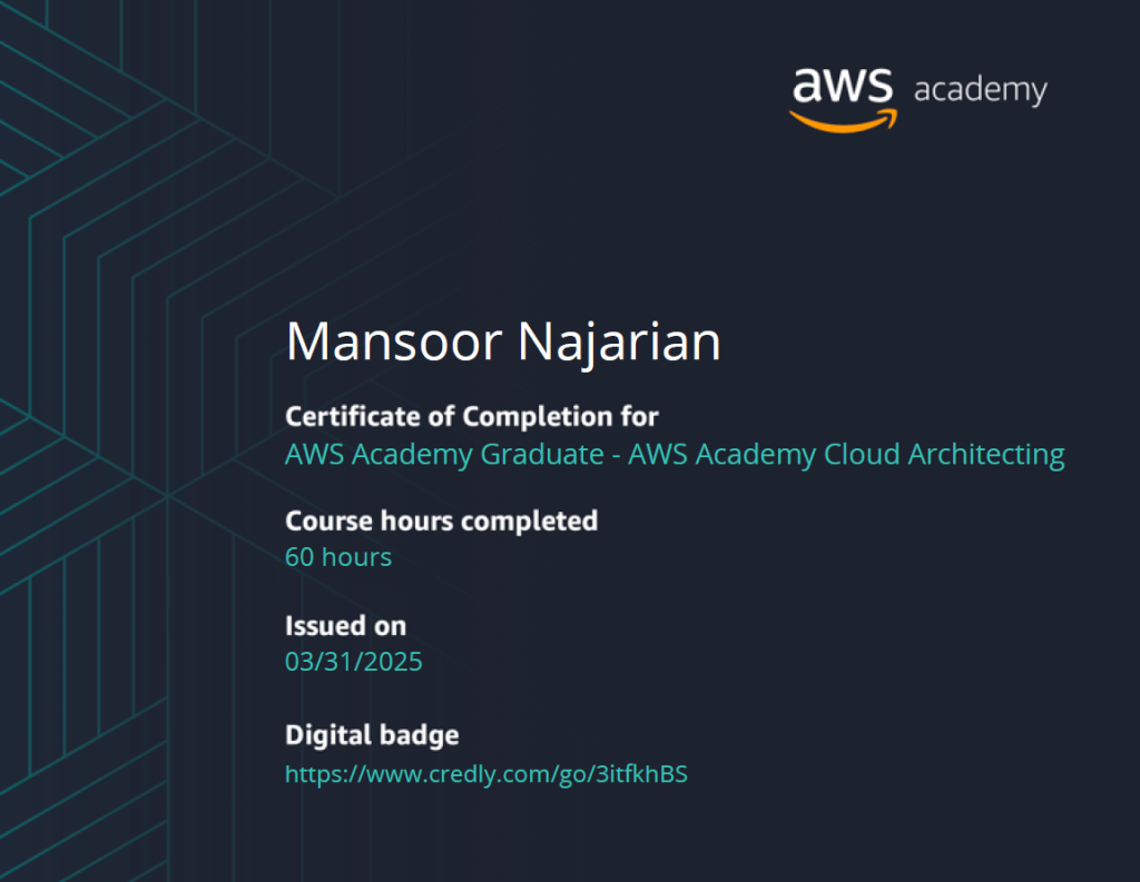 mn cloud architecting certificate