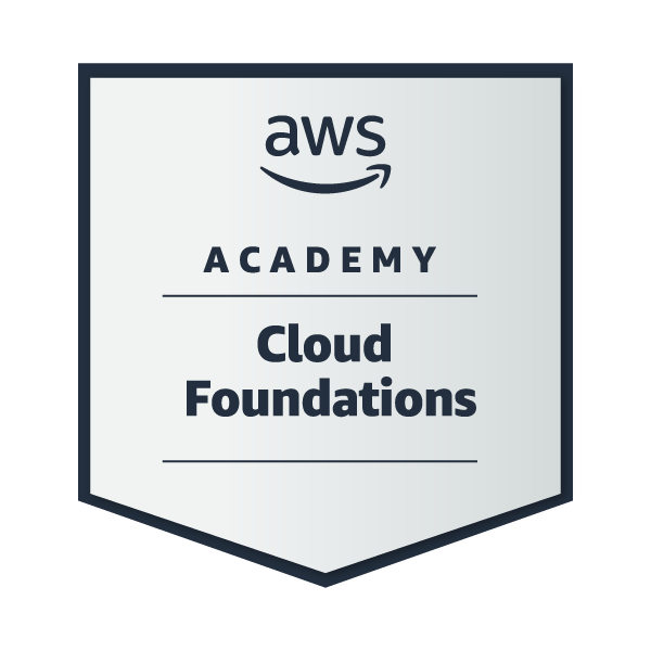 aws academy graduate aws academy cloud foundations badgev3